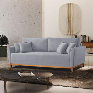 Imagem de Sofa Fixo 160 cm com Braco 10 cm Brasil Meu sofa Online