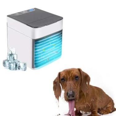 Imagem de Mini  Climatizador Ar Condicionado Portátil Calor - WCAN