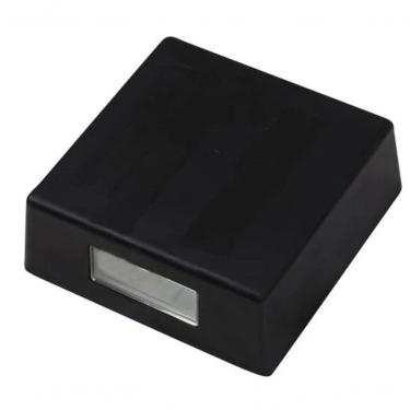 Imagem de Arandela Plaslumi Slim Quad 2 Fachos 1lamp G9 para Iluminação Decorativa com 2 Fachos de Luz Preto Casa Chafariz