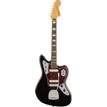 Imagem de Guitarra Fender Squier Jaguar Classic Vibe 70S Black