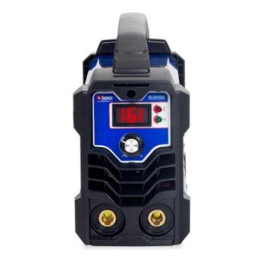 Imagem de Máquina De Solda Inverter Boxer Flama 161 Bv Azul E Preta 110v/220v, B