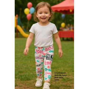 Imagem de Calça Legging Infantil Estampada Menina 2 a 3 Anos - Nalu_kids, 2 a 3 