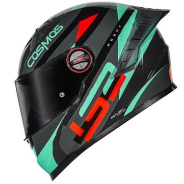 Imagem de Capacete LS2 FF358 Pro Modok Verde Laranja