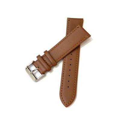 Imagem de Pulseira Relógio Couro Flexível e Elegante.LC14 - MFIX, 22mm, Marrom c