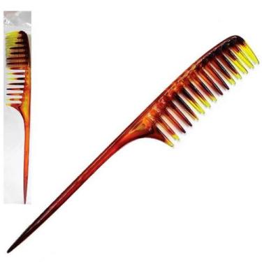 Imagem de Pente de plastico largo marrom 25cm - CIM TOYS