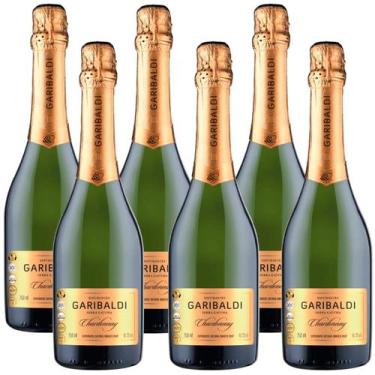Imagem de Kit 6 Espumante Garibaldi Chardonnay Brut 6x750ml