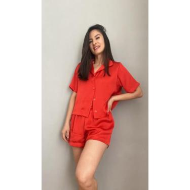 Imagem de Pijama Gabi - Vermelho Desejo - WRUCK rg, GG