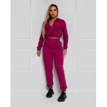 Imagem de Conjunto moletom maria gueixa, G, Pink