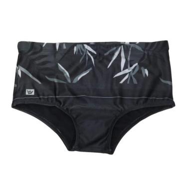 Imagem de Sunga Hang Loose HL3.63 Preta Estampada, P, Preto