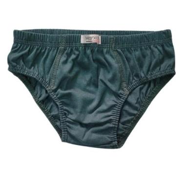 Imagem de Kit 6 Cueca Slip Infantil Juvenil Algodão Marxan PP P M G, P, Variadas