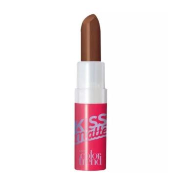 Imagem de Batom Kiss Matte Gelado Chocolate 3,6g com Vitamina e Extrato de Manga e Fps 15 Avon