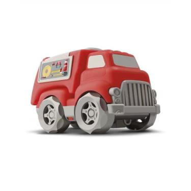 Imagem de Caminhão Baby Joy.Trucks Bombeiro 877 - Bambola