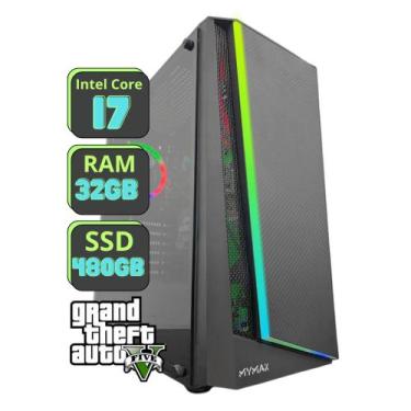 Imagem de Pc Gamer Computador Intel Core I7, 32gb Ram, Ssd 480gb -  CONECT-X 