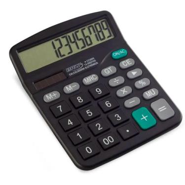 Imagem de Calculadora de mesa Média 12 Dígitos CC3000 BRW 01un