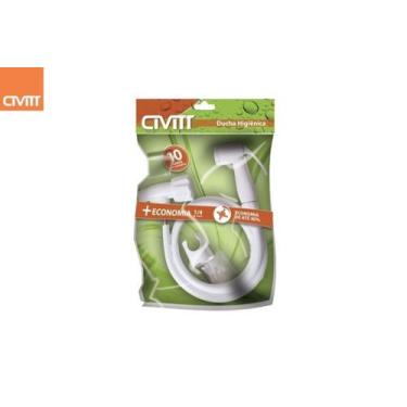 Imagem de Ducha higienica branco alavanca 1/4v - civitt