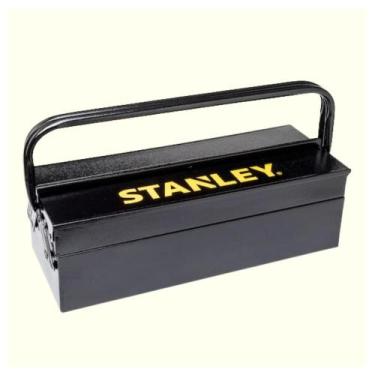 Imagem de Caixa sanfonada para ferramentas com 3 gavetas stanley
