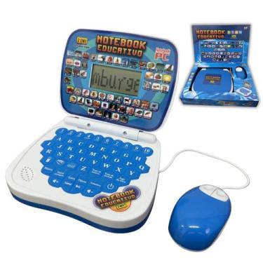 Imagem de Laptop Infantil Notebook Educativo Computador Português e Inglês Racio