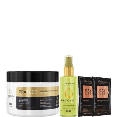 Imagem de Borabella Máscara Pratudo 300g + Óleo de Argan 60ml