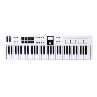 Imagem de Teclado Controlador Arturia KeyLab Essential 61 mk3 Branco