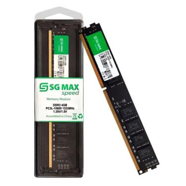 Imagem de Memoria 4gb Ddr3 1333 Cl 11 1.3V/1.5V Desktop UDIMM SGM4G1333CL11D SGM