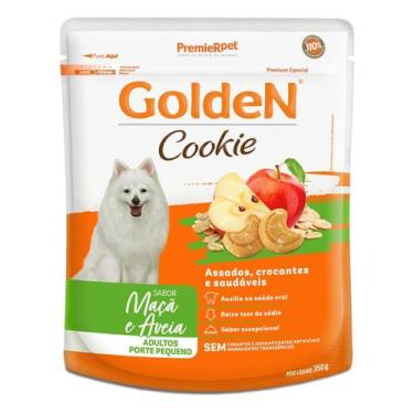 Imagem de Biscoito Golden Cookie Cães Adultos Pequeno sabor Maçã e Aveia 350 g, 