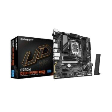 Imagem de Placa mae 1700 gigabyte b760m ds3h wifi-6e gen 5