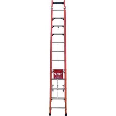 Imagem de Escada Extensível Botafogo Efr9929 Em Fibra De Vidro Com 22 Degraus - 