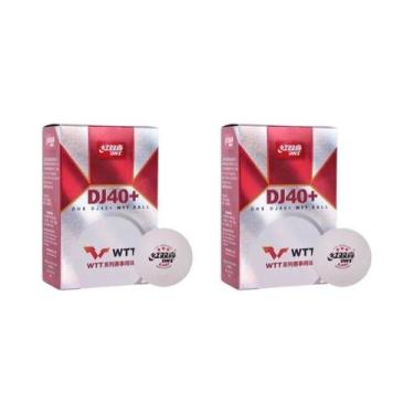 Imagem de Bolas De Tênis De Mesa DHS RS40+ 6 Unidades Caixa Com 10 Peças Novo Ma