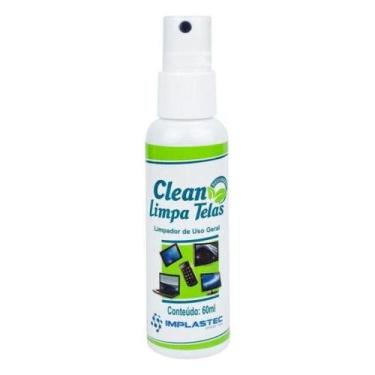 Imagem de Limpa Telas com Flanela CLEAN Incolor IMPLASTEC