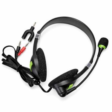 Imagem de Headset Fone de Ouvido com microfone - Telemarketing Home Office Call 