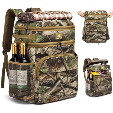 Imagem de Mochila Térmica Picnic Laripwit Camuflada para 54 Latas