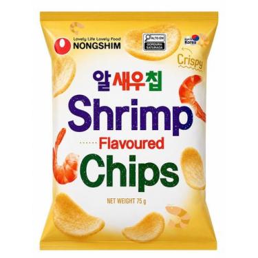 Imagem de Salgadinho de Camarão Flavoured Chips 75g - Nongshim