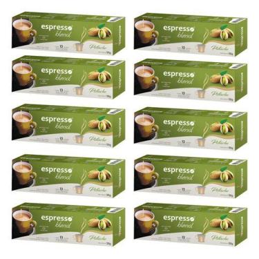 Imagem de Kit Com 100 Cápsulas De Café Sabor Pistache Para Nespresso - Espresso 