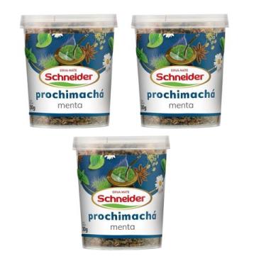 Imagem de Kit 3 Chá Composto para Chimarrão com Menta Schneider