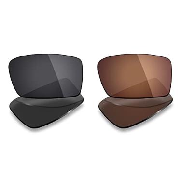 Imagem de Mryok 2 pares de lentes polarizadas para óculos de sol Oakley Gascan - opções
