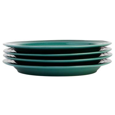 Imagem de Prato Raso 4 Peças 22 cm Verde Artichaut Le Creuset