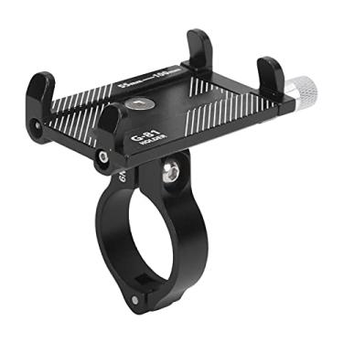 Imagem de RiToEasysports Suporte de telefone para bicicleta, suporte de alumínio para bicicleta, suporte ajustável para guidão de 22,2 a 31,8 mm de diâmetro