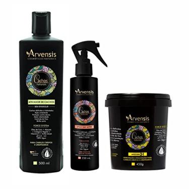 Imagem de Ativador de Cachos Crespos 500ml + Spray + Máscara 2x1