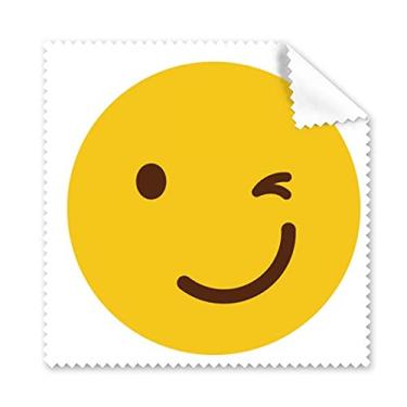 Imagem de Blink SLE Yellow Face Illustration Pattern pano de limpeza para tela de telefone limpador de óculos 5 peças