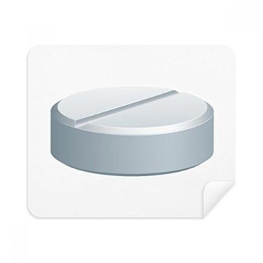 Imagem de White Pill Produtos de cuidados com a saúde, pano de limpeza de tela, 2 peças, tecido de camurça