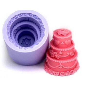 Imagem de Molde De Silicone Mini Bolo