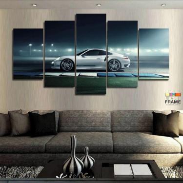 Imagem de Quadros Decorativos Porsche 63x130mt em Tecido