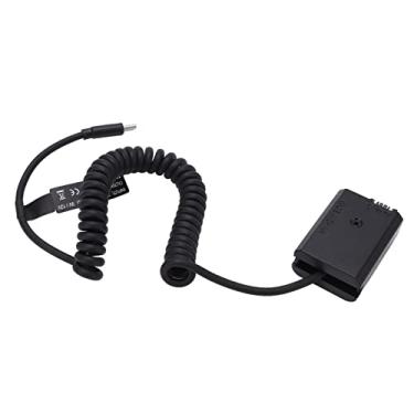 Imagem de FW50 Bateria fictícia de decodificação completa, adaptador de energia tipo C acoplador CC para , A7 A7R A7S A7M A7II A7S2 A7M2 A7R2 A6500 A6400 A6300