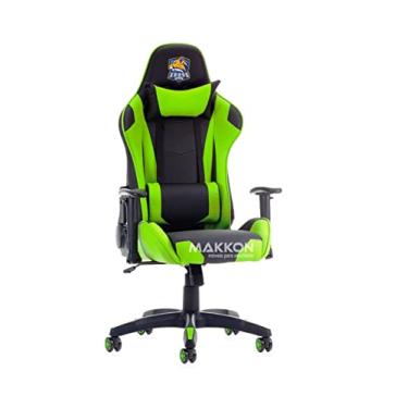 Imagem de CADEIRA GAMER NA COR PRETO/VERDE