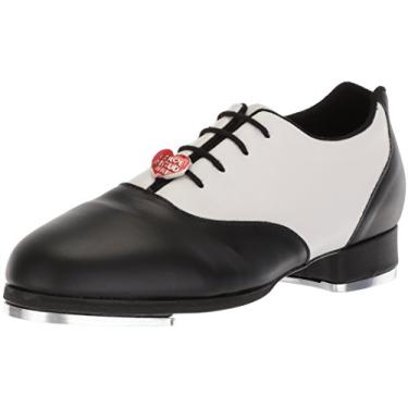 Imagem de Bloch Sapato de dança feminino Chloé e Maud, Preto/branco, 8.5 Medium US