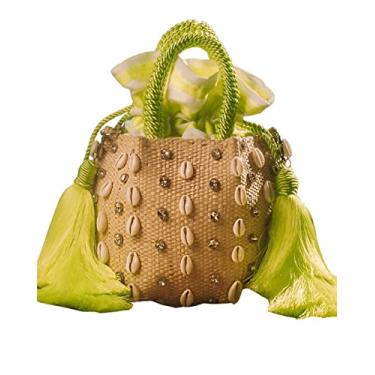 Imagem de BOLSA KIKI BUZIOS E CRISTAIS Cor:Verde