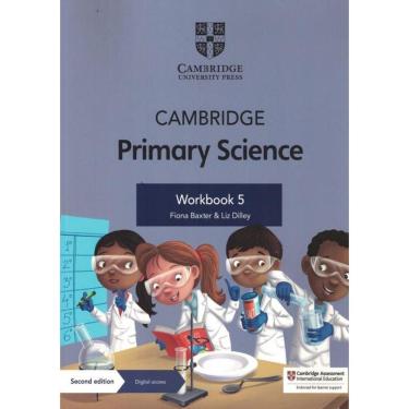 Imagem de Cambridge Primary Science Workbook 5 With Digital Access 1 Year  2Ed