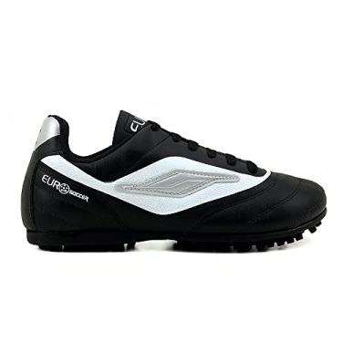 Imagem de Chuteira Adulto Couro Society 4604CA - AS098 Cor:Preto-Branco;Tamanho:35