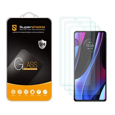 Imagem de (Pacote com 3) Supershieldz projetado para Motorola Edge+/Plus (apenas modelo 2022) e Motorola Edge+/Plus 5G UW protetor de tela de vidro temperado, antiarranhões, sem bolhas