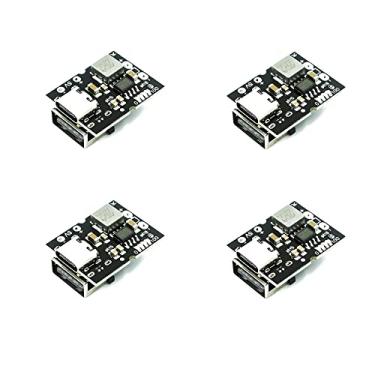 Imagem de Treedix 2 peças de módulo de carregamento USB tipo C, conversor de proteção de carregamento de bateria de lítio de alta precisão, entrada tipo C, compatível com 4,2 V